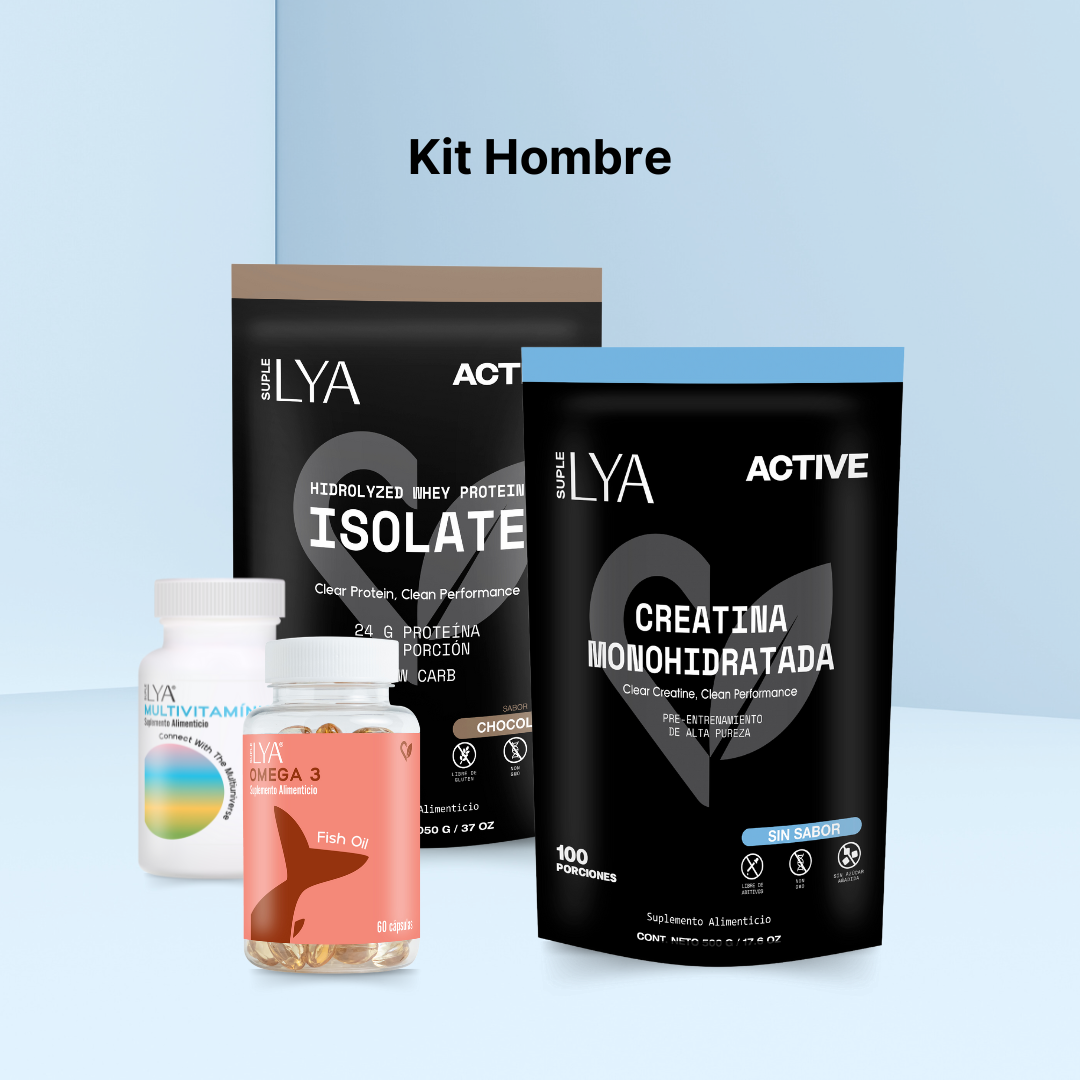 Kit Hombre (con proteína sabor chocolate)