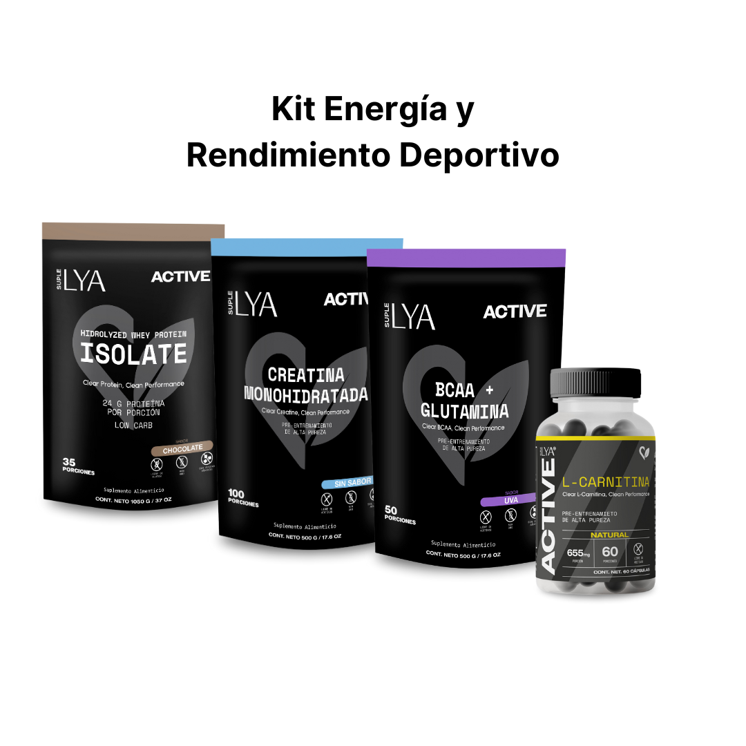 Kit Energía y Rendimiento Deportivo (proteína sabor chocolate)