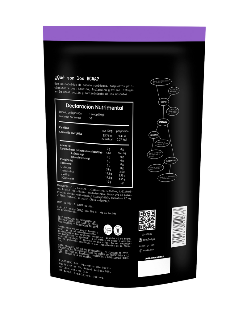 BCAA + Glutamina