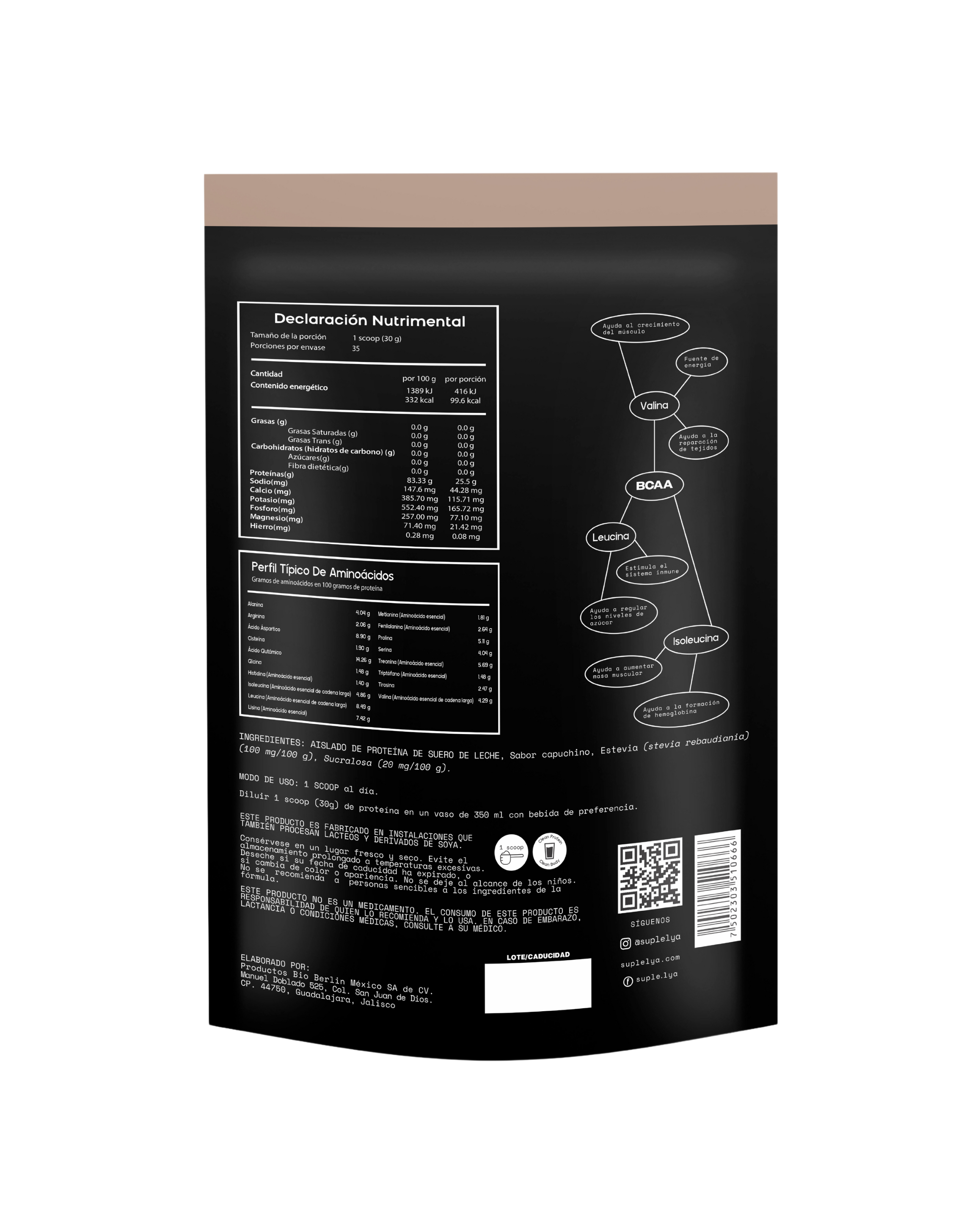 Proteina Isolate Capuchino